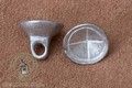 Guzik typ 2 (cynowy) - Medieval Market, Tin button type 2
