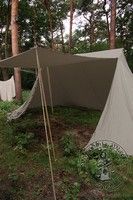 linen tents - Medieval Market, Norman tent - linen