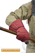 Three-fingered quilted gloves - Medieval Market, 
