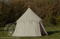 linen tents - Medieval Market, Pavilion type 1