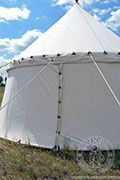 Pawilon jednomasztowy fi 6 m - Medieval Market,  our tent is easy in transport