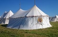 Tents rent - Medieval Market, Pavilion with two poles type 4.jpg
