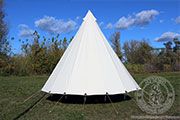 Cotton Bell tent - Medieval Market, Simple, easily transportable construction
