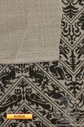 Printed linen Italian pattern Chevron - Medieval Market, herringbone shape