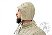 Quilted bonnet - Medieval Market, A quilted bonet