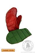 Quilted gloves - stock - Medieval Market, A quilted gloves