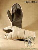 Pikowane rękawice wydłużone - mag. Medieval Market, quilted_gloves_long
