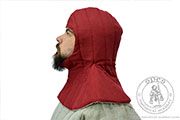 A quilted hood - Medieval Market, A quilted hood