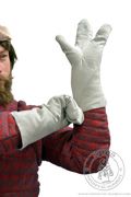 Linen medieval gloves -mag - Medieval Market, were worn in the medieval period mostly by lower or middle social classes, like working men