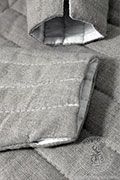Aketon w romby z Biblii Morgana - Medieval Market, The end of the sleeves of Maciejowski Bibles aketon