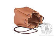 Small leather pouch - Medieval Market, Small leather pouch