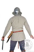 Simple medieval gambeson of Saint-Denis - stock - Medieval Market, Back of pourpoint 