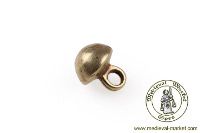 Small brass button. Medieval Market, small brass button