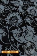 Printed linen Venetian Dragons and Phoenixes pattern - Medieval Market, natural material