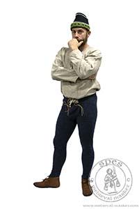 In stock - Medieval Market, Our elastic medieval pants are a type of joined hose with additional flap.