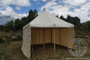 Średniowieczny namiot sześcienny - Medieval Market, The design of this model makes it universal