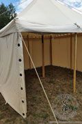 Medieval cube tent - Medieval Market, This tent is made from an impregnated cotton