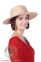 Nakrycia głowy - Medieval Market, Straw hat type 1