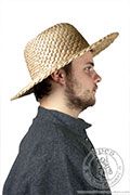 Kapelusz z rogożyny typ 1       - Medieval Market, straw hat type1
