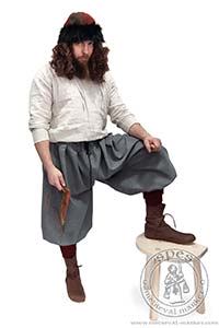 New Products - Medieval Market, Oversized men\'s wool trousers
