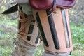 Splinted steel thigh protectors type 2 - stock - Medieval Market, Thighs splinters