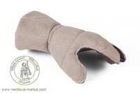 Pikowana rękawica trójpalczasta . Medieval Market, Three fingered glove