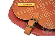 Medieval leather belt pouch - Medieval Market, 