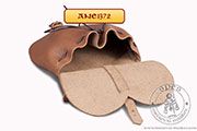 Medieval leather belt pouch - Medieval Market, Medieval leather belt pouch 