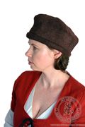 Tyrolska średniowieczna czapka z filcu - Medieval Market, Medieval felt hat perfect for medieval man
