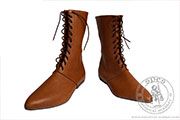 High lace-up medieval boots - Medieval Market, High lace-up shoes 2 - medieval