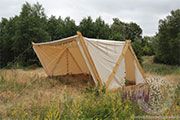Namiot wikiński z Oseberg (6 x 2,1 m) - bawełna - Medieval Market, Viking tent