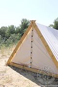 Namiot wikiński z Oseberg (6 x 2,1 m) - bawełna - Medieval Market, Large Viking tent