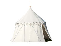 Medieval cotton tents