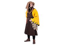 Medieval outfits inspired by the historical fashion for men