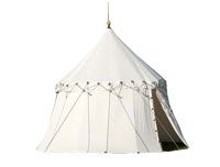 ¦redniowieczne namioty bawe³niane
